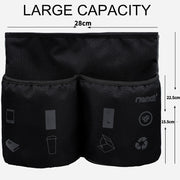 riemot Luggage Travel Cup iPad Tablet Caddy - Gifts for Flight Attendants Travelers Accessories Black