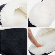 riemot Women's Furry Warm Slippers (Navy)