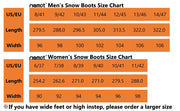 riemot Men's Snow Boots Brown Waterproof & Slip-resistant Winter Boots
