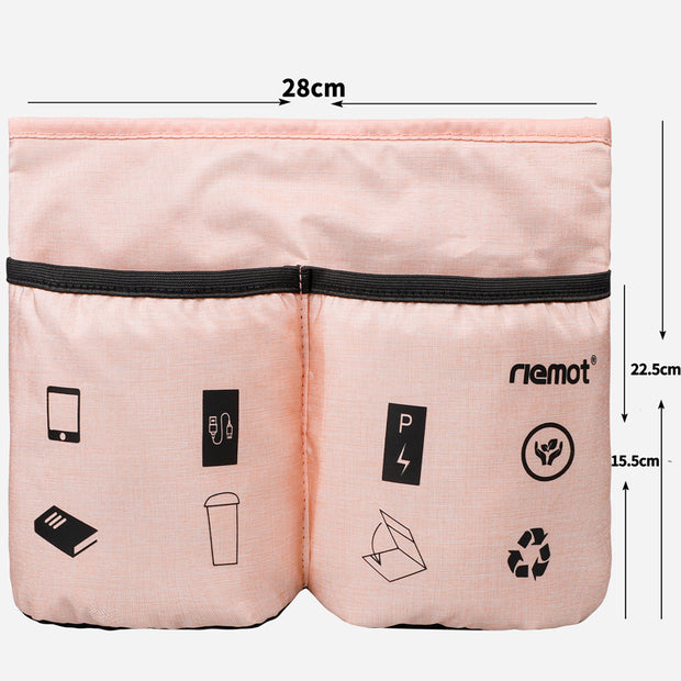 riemot Luggage Travel Cup iPad Tablet Holder - Gifts for Flight Attendants Travelers Accessories Pink