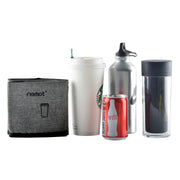 riemot Luggage Travel Cup Holder Perfect Gifts for Frequent Travelers(Grey)