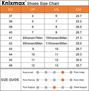 Knixmax Men's Snow Boots Brown Waterproof Sole Winter Boots