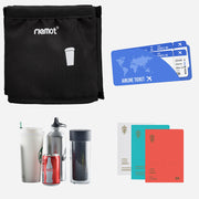 riemot Luggage Travel Cup Holder Perfect Gifts for Frequent Travelers(Black)