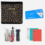 riemot Luggage Travel Cup Caddy Perfect Gifts for Frequent Travelers(Leopard)