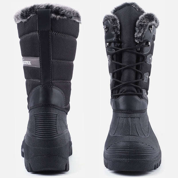 Fur lined snow boots womens discount