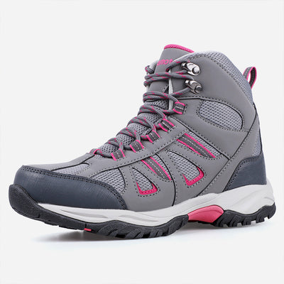riemot Women's Waterproof Hiking Boots Non-Slip Outdoor Trekking Camping Trail Boots Lightweight Breathable Hiking Boots