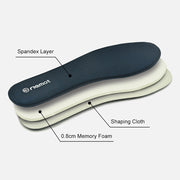 Riemot Men's Memory Foam Insoles Black Innersoles for Boots
