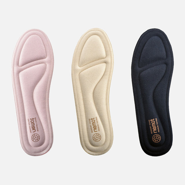 riemot Women's Memory Foam Insoles Pink Innersoles for Shoes Boots